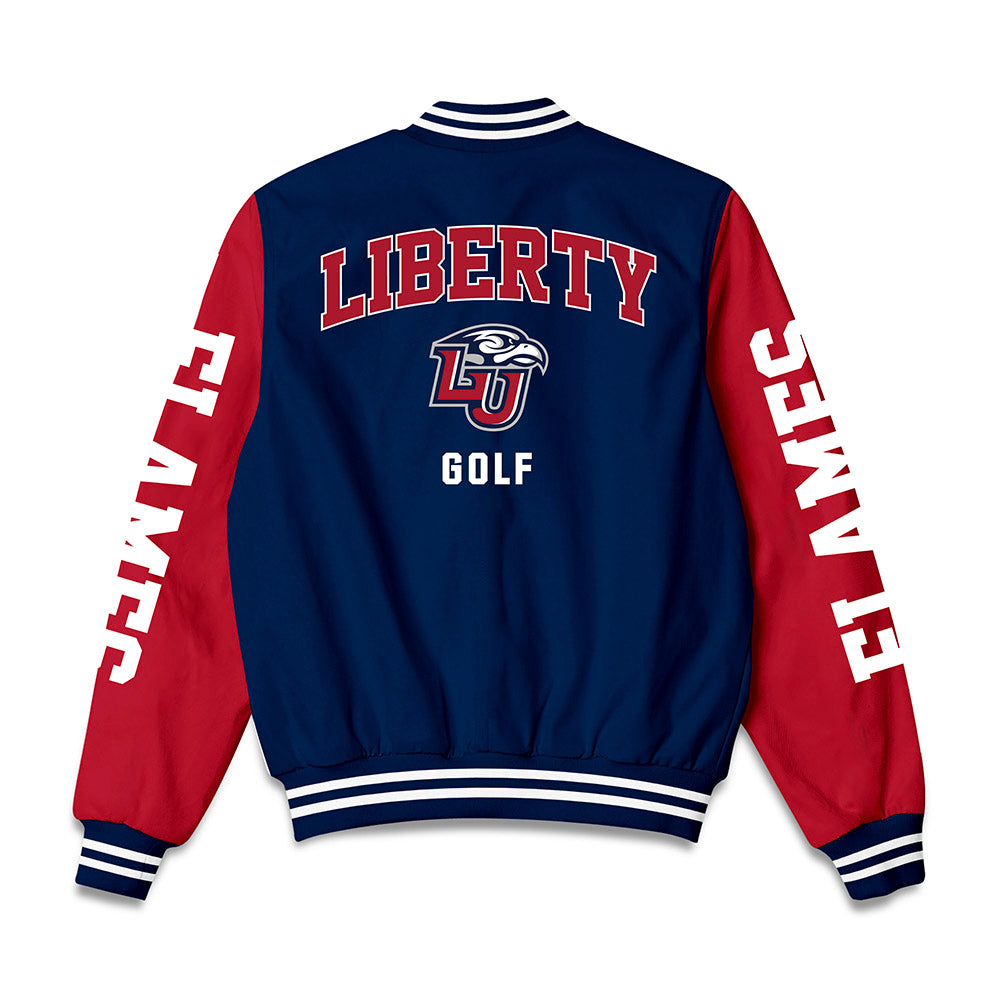 Liberty - NCAA Men's Golf : Evan Barbin - Bomber Jacket