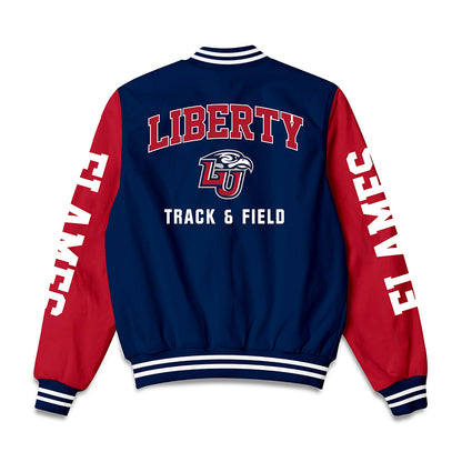 Liberty - NCAA Women's Track & Field : Mia Lee-Bowens - Bomber Jacket-1