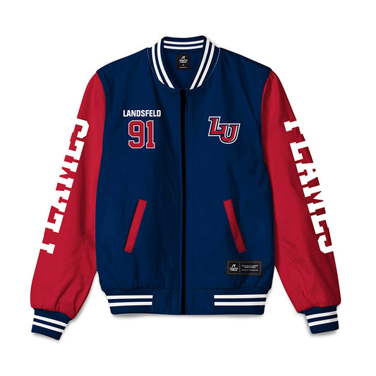 Liberty - NCAA Football : Marius Landsfeld - Bomber Jacket-0