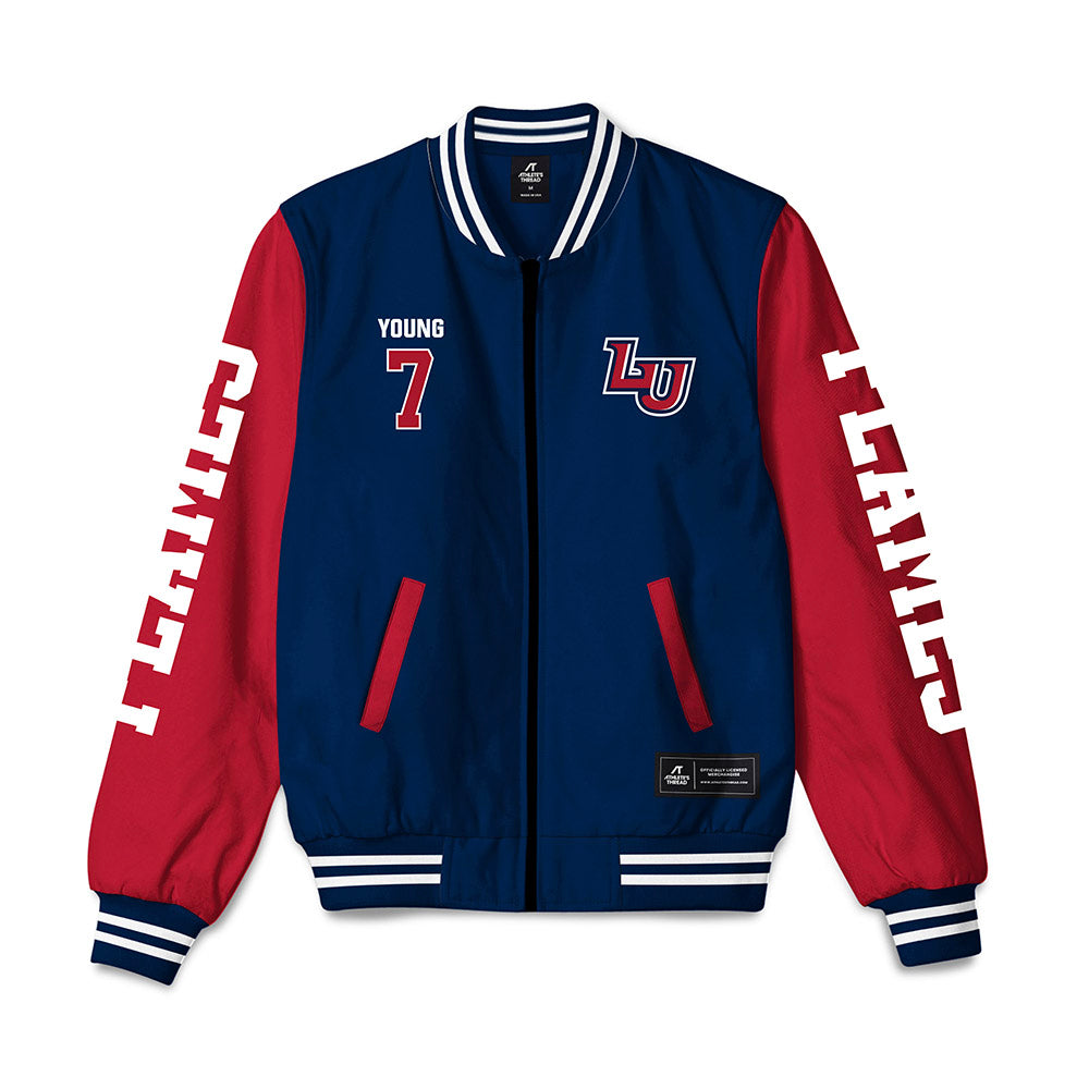 Liberty - NCAA Women's Lacrosse : Olivia Young - Bomber Jacket-0