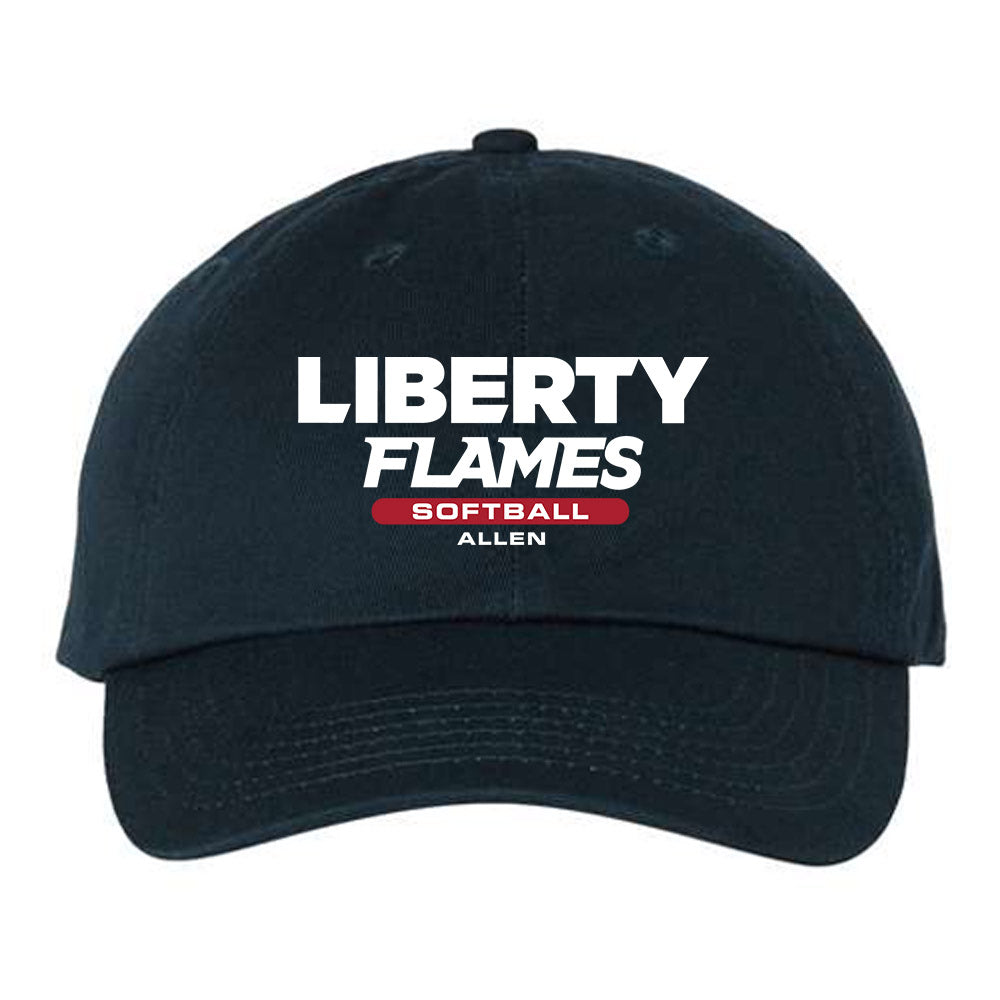 Liberty - NCAA Softball : Danner Allen - Dad Hat-0