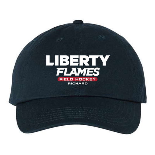 Liberty - NCAA Women's Field Hockey : Caroline Richard - Dad Hat-0