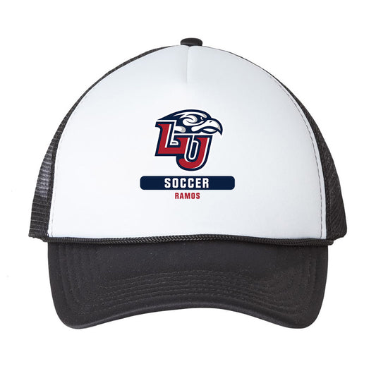 Liberty - NCAA Men's Soccer : Jayden Ramos - Trucker Hat-0