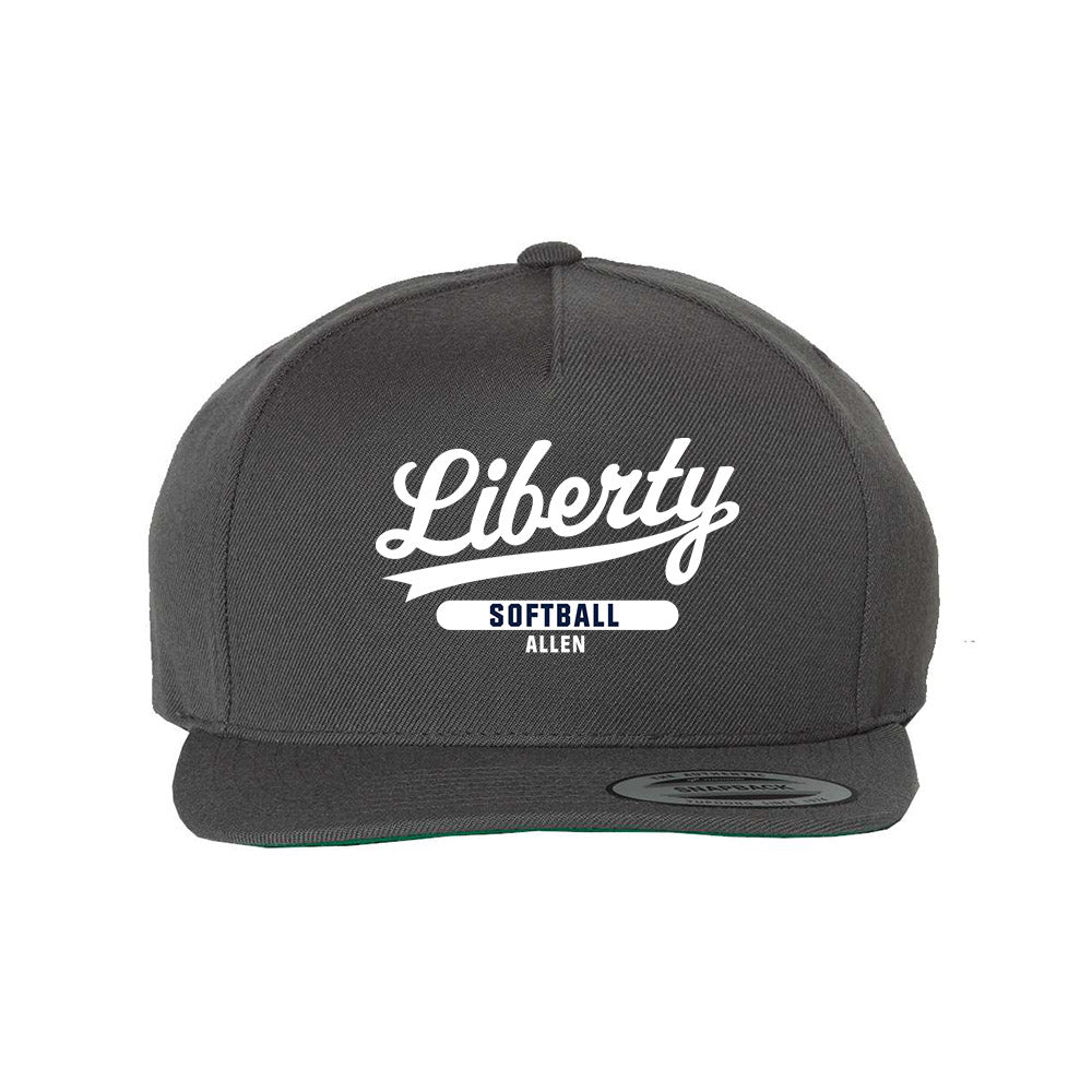 Liberty - NCAA Softball : Danner Allen - Snapback Hat-0