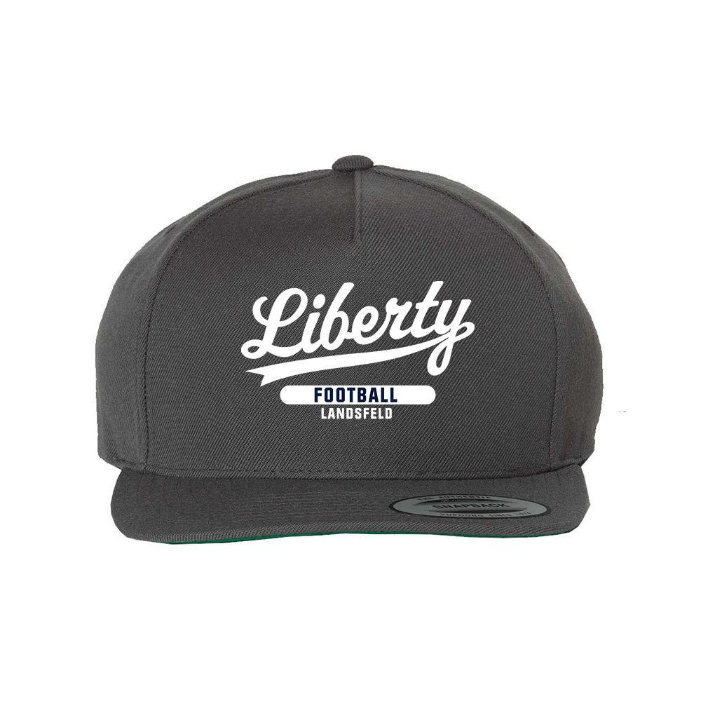 Liberty - NCAA Football : Marius Landsfeld - Snapback Hat-0