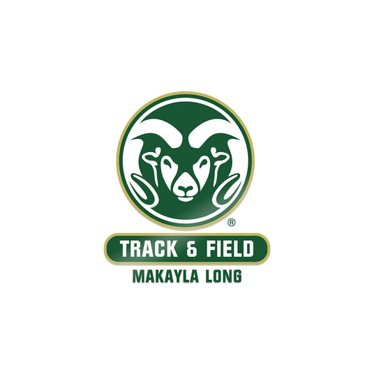 Colorado State - NCAA Women's Track & Field : Makayla Long - Sticker-0