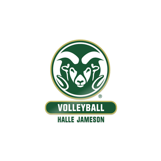 Colorado State - NCAA Women's Volleyball : Halle Jameson - Sticker-0