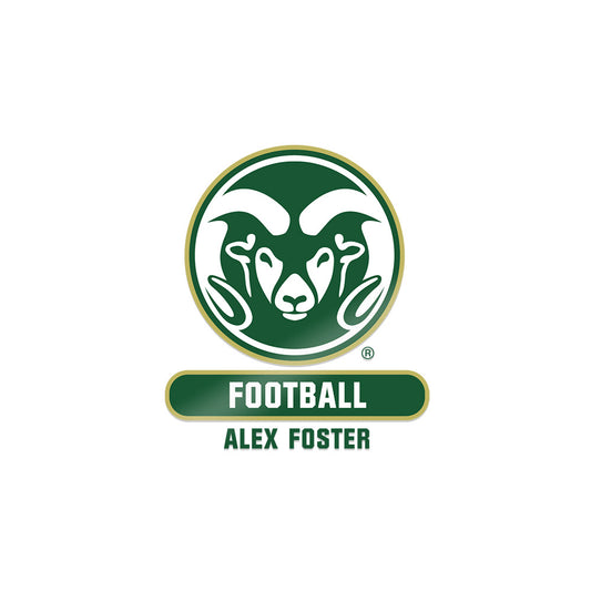 Colorado State - NCAA Football : Alex Foster - Sticker-0