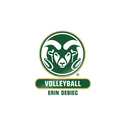Colorado State - NCAA Women's Volleyball : Erin Debiec - Sticker-0