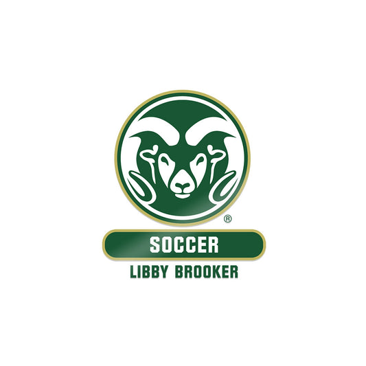 Colorado State - NCAA Women's Soccer : Libby Brooker - Sticker-0
