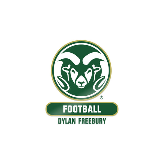 Colorado State - NCAA Football : Dylan Freebury - Sticker-0