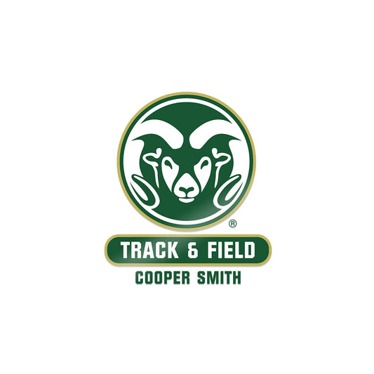 Colorado State - NCAA Men's Track & Field : Cooper Smith - Sticker-0