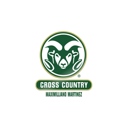 Colorado State - NCAA Men's Cross Country : Maximilliano Martinez - Sticker-0