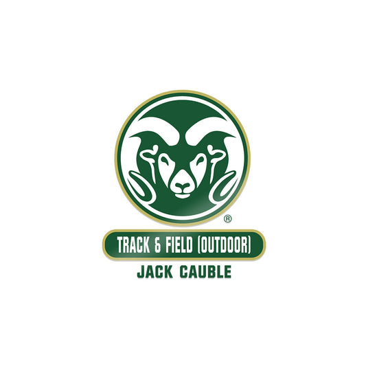 Colorado State - NCAA Men's Track & Field : Jack Cauble - Sticker-0