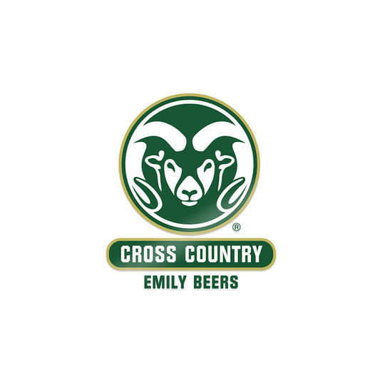 Colorado State - NCAA Women's Cross Country : Emily Beers - Sticker-0