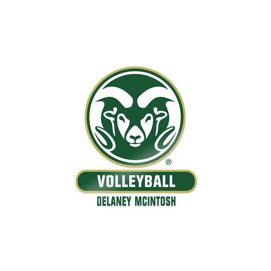 Colorado State - NCAA Women's Volleyball : Delaney McIntosh - Sticker-0