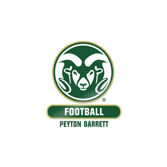 Colorado State - NCAA Football : Peyton Garrett - Sticker-0