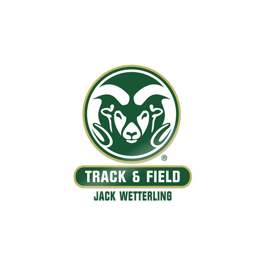 Colorado State - NCAA Men's Track & Field : Jack Wetterling - Sticker-0
