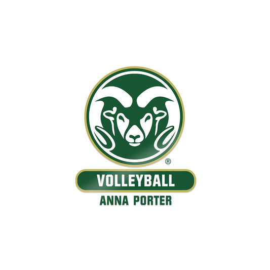 Colorado State - NCAA Women's Volleyball : Anna Porter - Sticker-0