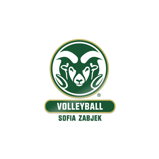 Colorado State - NCAA Women's Volleyball : Sofia Zabjek - Sticker-0