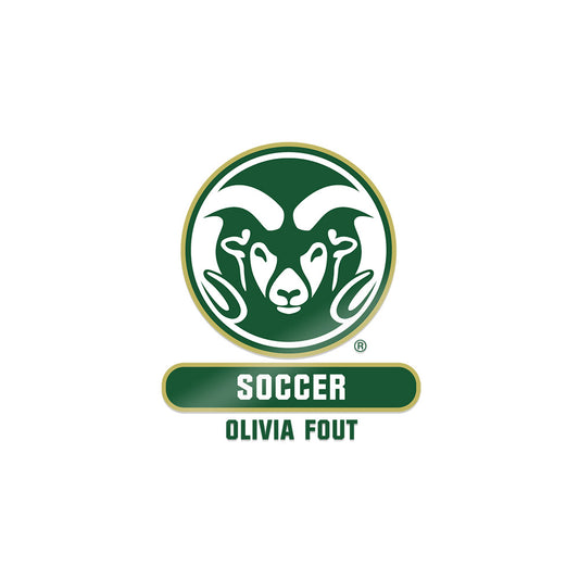 Colorado State - NCAA Women's Soccer : Olivia Fout - Sticker-0