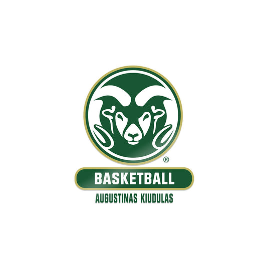 Colorado State - NCAA Men's Basketball : Augustinas Kiudulas - Sticker-0