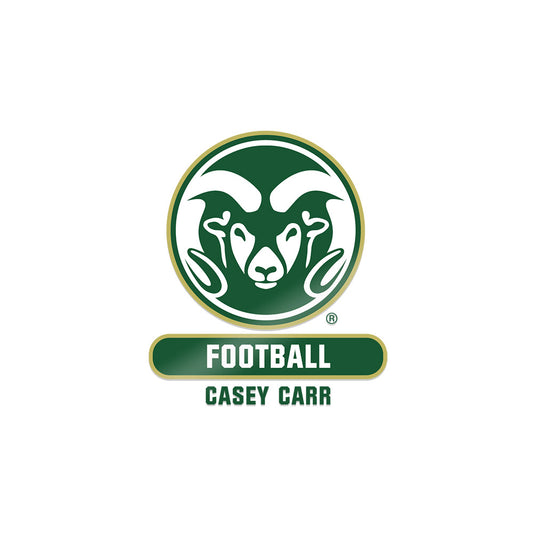 Colorado State - NCAA Football : Casey Carr - Sticker-0
