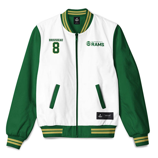 Colorado State - NCAA Football : Jackson Brousseau - Bomber Jacket