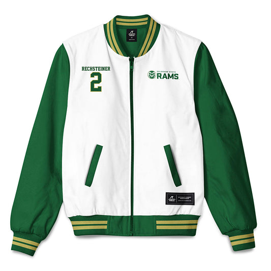 Colorado State - NCAA Men's Basketball : Brandon Rechsteiner - Bomber Jacket-0