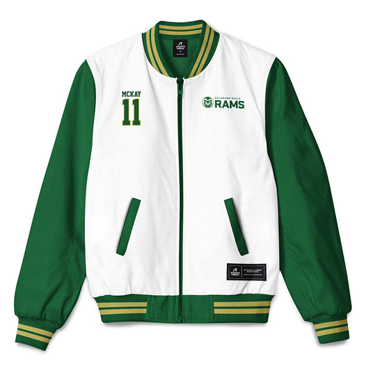 Colorado State - NCAA Women's Soccer : Hanna McKay - Bomber Jacket-0