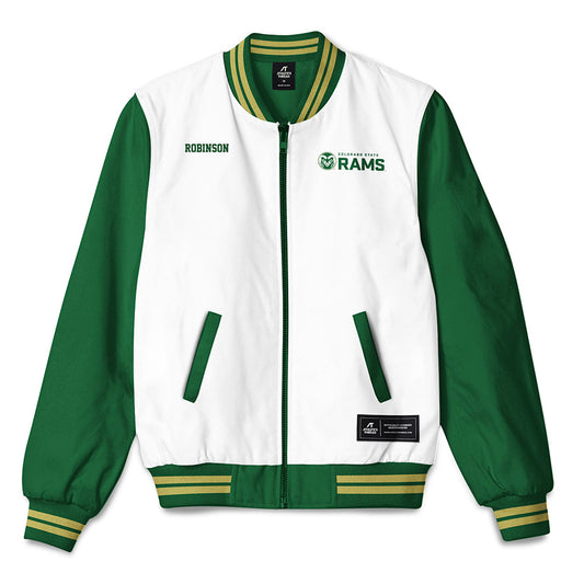 Colorado State - NCAA Men's Track & Field : PJ Robinson - Bomber Jacket