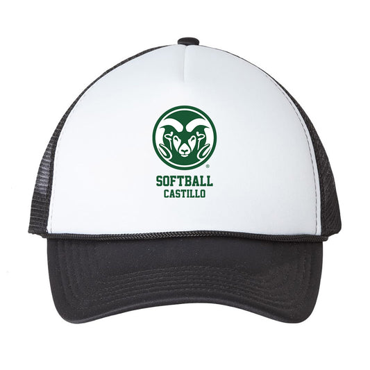 Colorado State - NCAA Softball : Clarissa Castillo - Trucker Hat-0