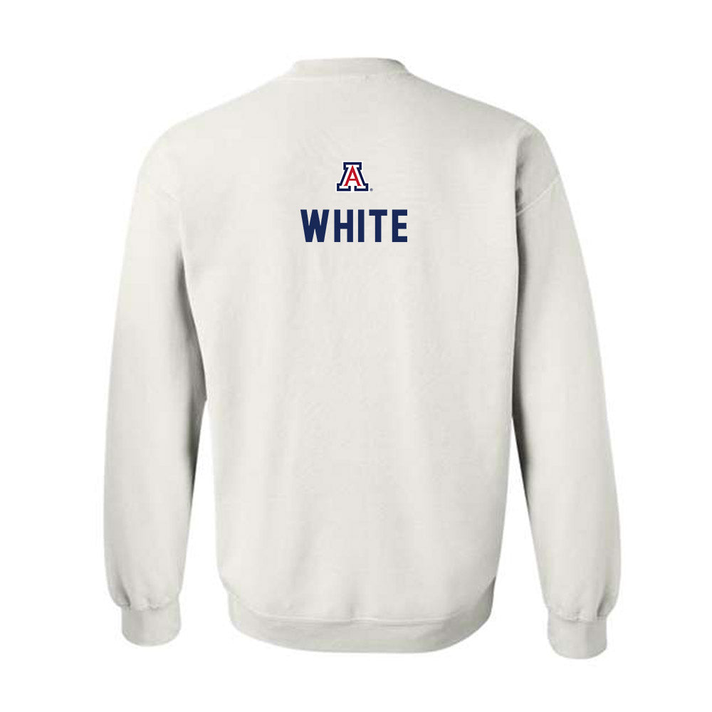 Arizona - NCAA Women's Gymnastics : Teagan White - Sports Shersey Crewneck Sweatshirt-1