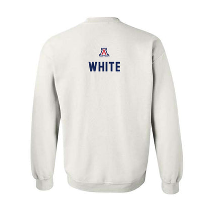 Arizona - NCAA Women's Gymnastics : Teagan White - Sports Shersey Crewneck Sweatshirt-1