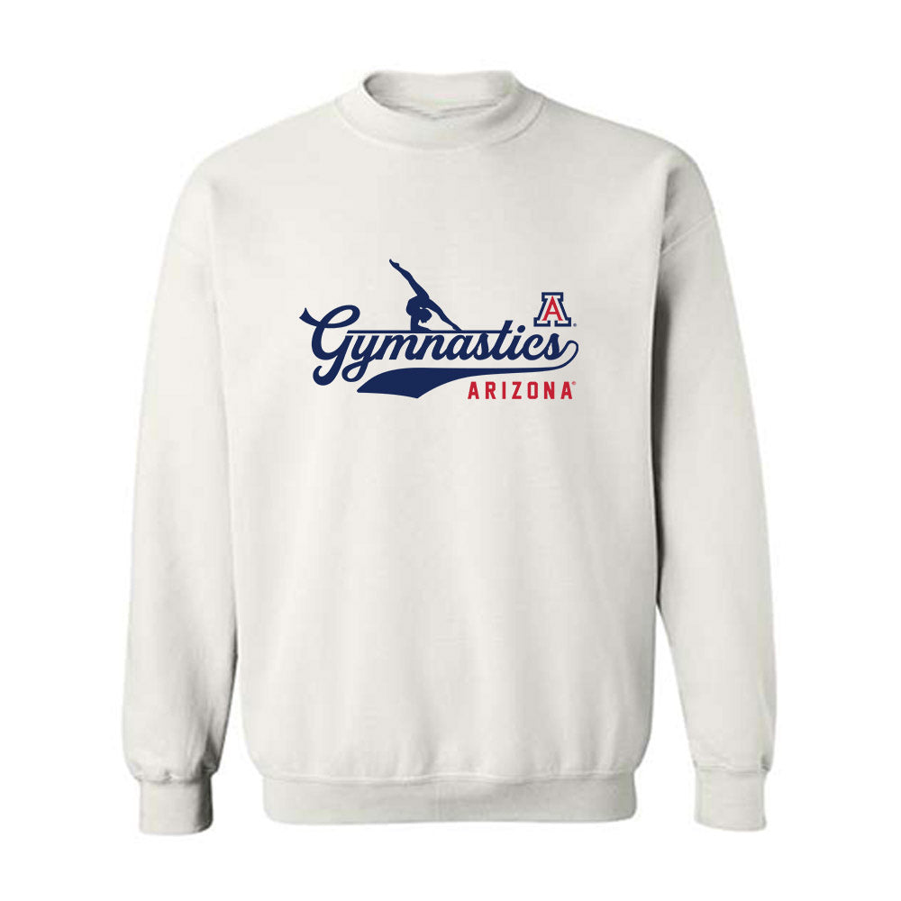 Arizona - NCAA Women's Gymnastics : Teagan White - Sports Shersey Crewneck Sweatshirt-0