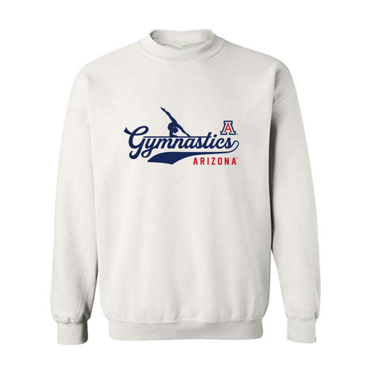Arizona - NCAA Women's Gymnastics : Teagan White - Sports Shersey Crewneck Sweatshirt-0