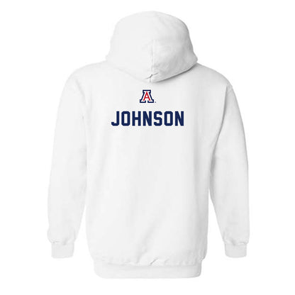 Arizona - NCAA Football : Brandon Johnson - Sports Shersey Hooded Sweatshirt-1