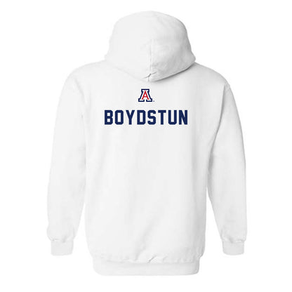 Arizona - NCAA Women's Soccer : Lily Boydstun - Sports Shersey Hooded Sweatshirt-1
