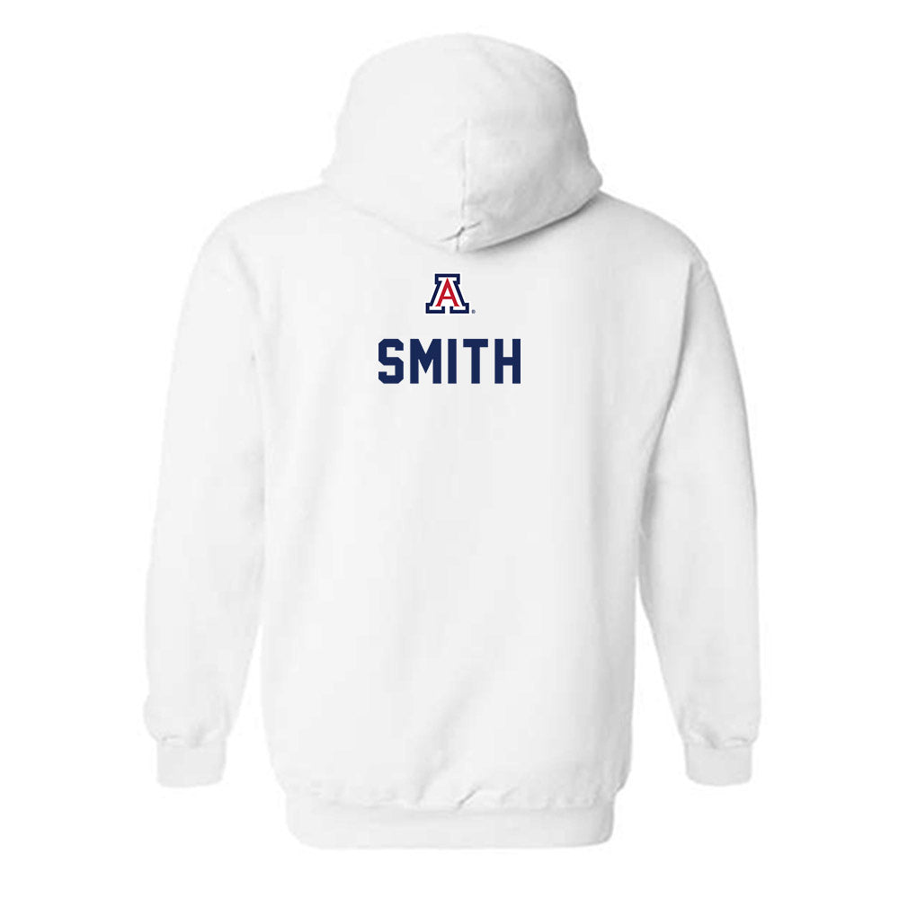 Arizona - NCAA Football : Genesis Smith - Sports Shersey Hooded Sweatshirt-1