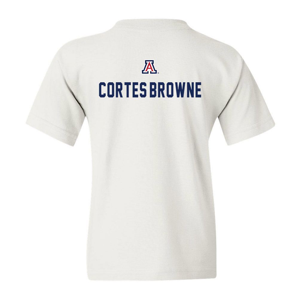 Arizona - NCAA Women's Soccer : Sofia Cortes-Browne - Sports Shersey Youth T-Shirt