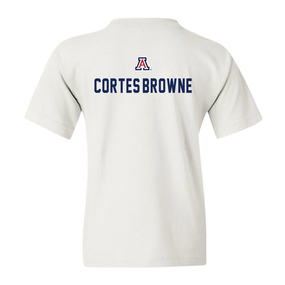 Arizona - NCAA Women's Soccer : Sofia Cortes-Browne - Sports Shersey Youth T-Shirt
