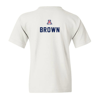Arizona - NCAA Football : Jordan Brown - Sports Shersey Youth T-Shirt-1