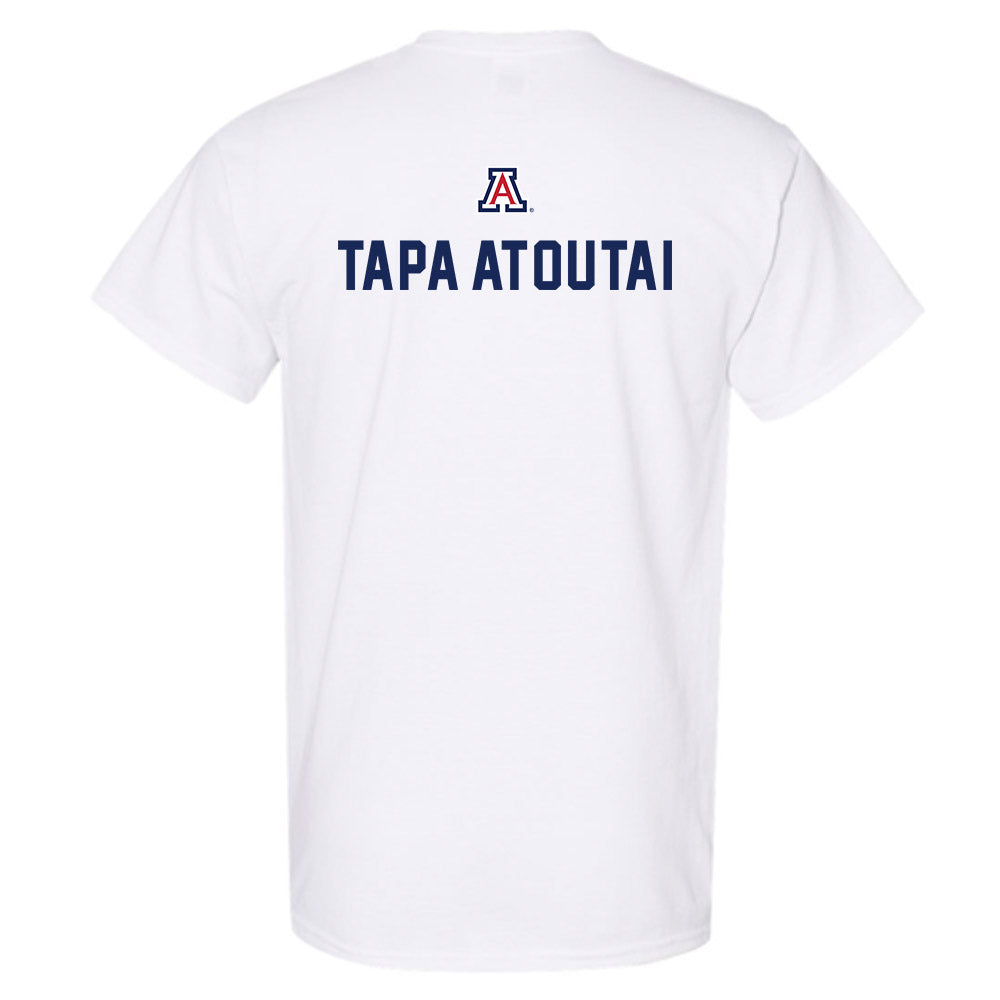 Arizona - NCAA Football : Siaosi Tapa'atoutai - Sports Shersey T-Shirt-1