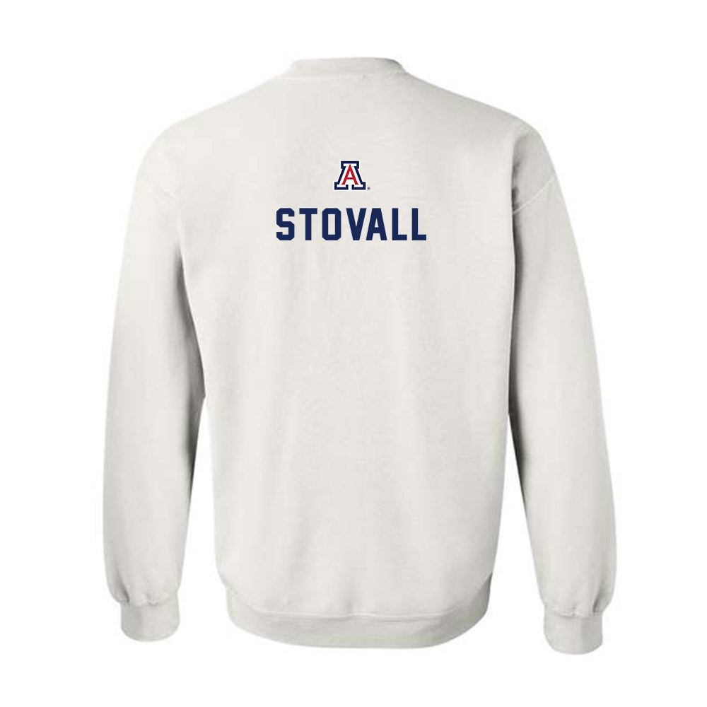 Arizona - NCAA Football : Grayson Stovall - Sports Shersey Crewneck Sweatshirt-1