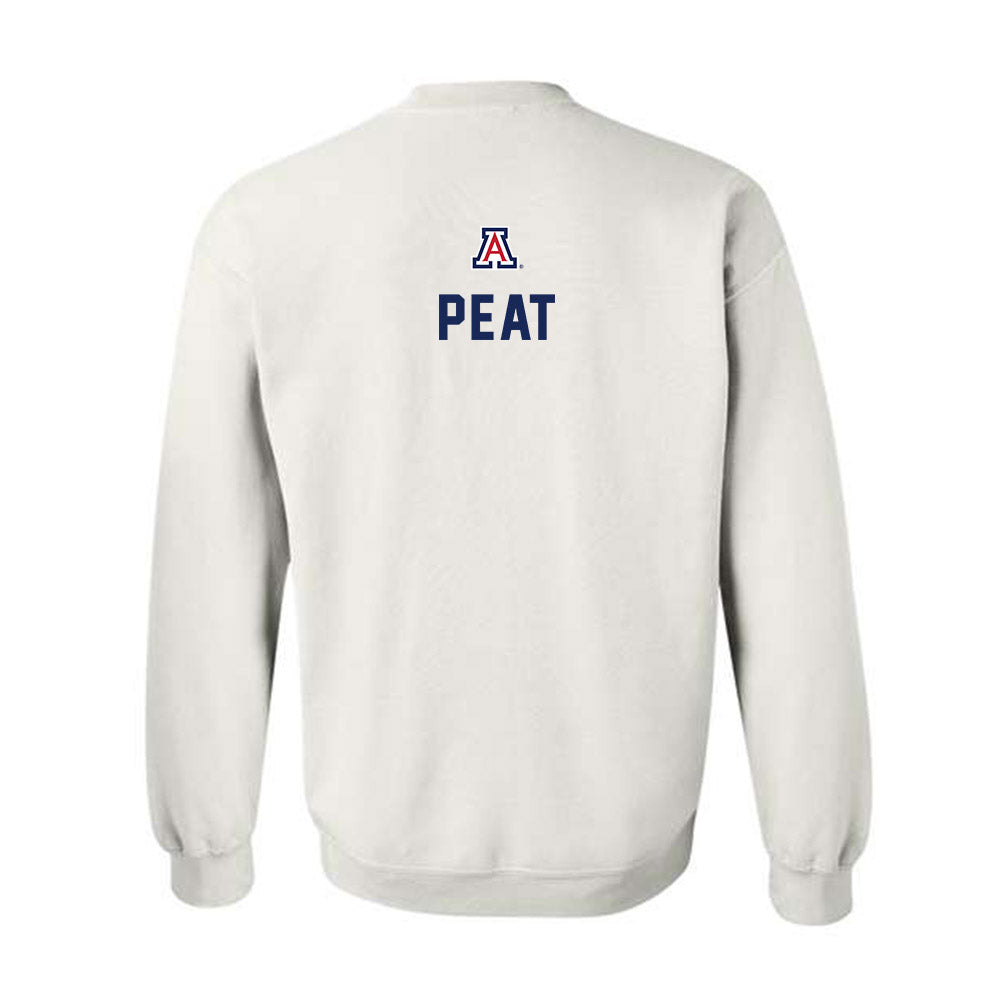 Arizona - NCAA Men's Basketball : Koa Peat - Sports Shersey Crewneck Sweatshirt-1
