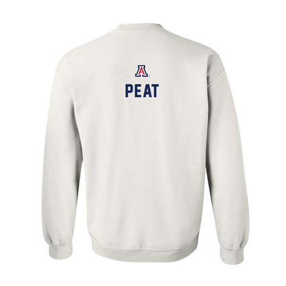 Arizona - NCAA Men's Basketball : Koa Peat - Sports Shersey Crewneck Sweatshirt-1