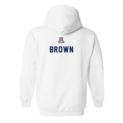 Arizona - NCAA Women's Soccer : Maia Brown - Sports Shersey Hooded Sweatshirt