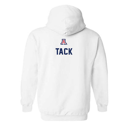 Arizona - NCAA Women's Basketball : Erin Tack - Sports Shersey Hooded Sweatshirt