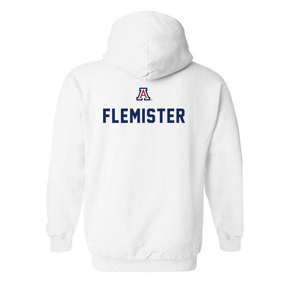 Arizona - NCAA Women's Volleyball : Maya Flemister - Sports Shersey Hooded Sweatshirt-1