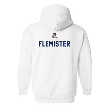 Arizona - NCAA Women's Volleyball : Maya Flemister - Sports Shersey Hooded Sweatshirt-1